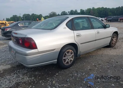 2001 Chevrolet Impala from USA, damaged, VIN 2G1WF52E519200869